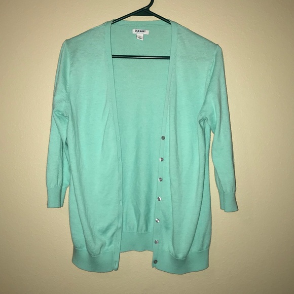 Old Navy Sweaters - Mint Old Navy cardigan, size large